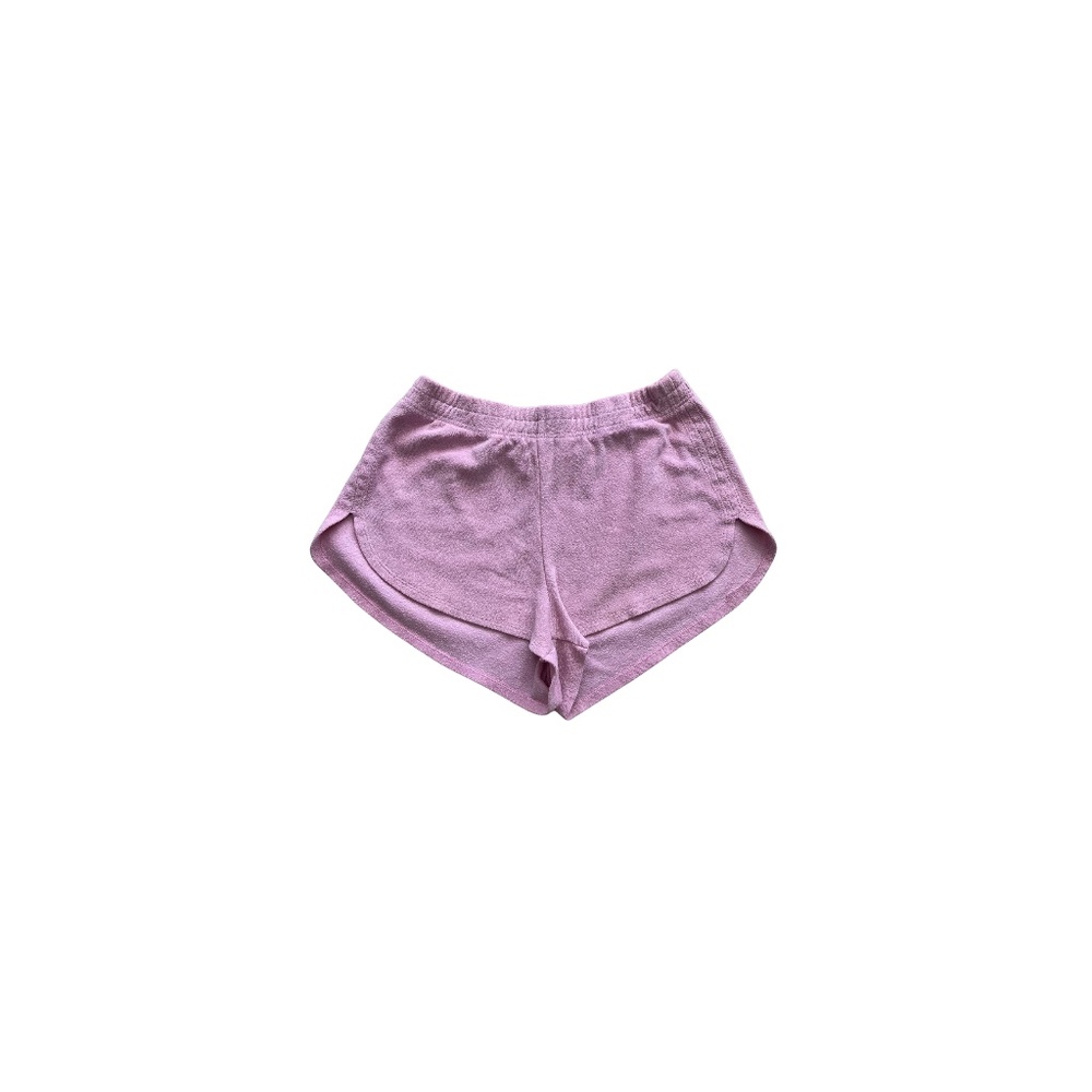 PacSun Terry Cloth Pink Shorts-Size Small